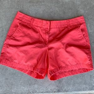 J. Crew Coral Shorts (size 14)
